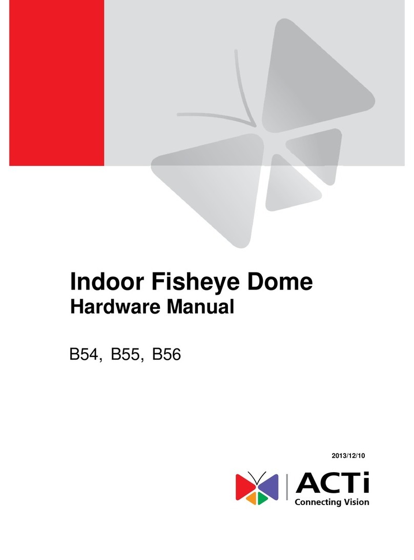 ACTi B54 Manual de usuario