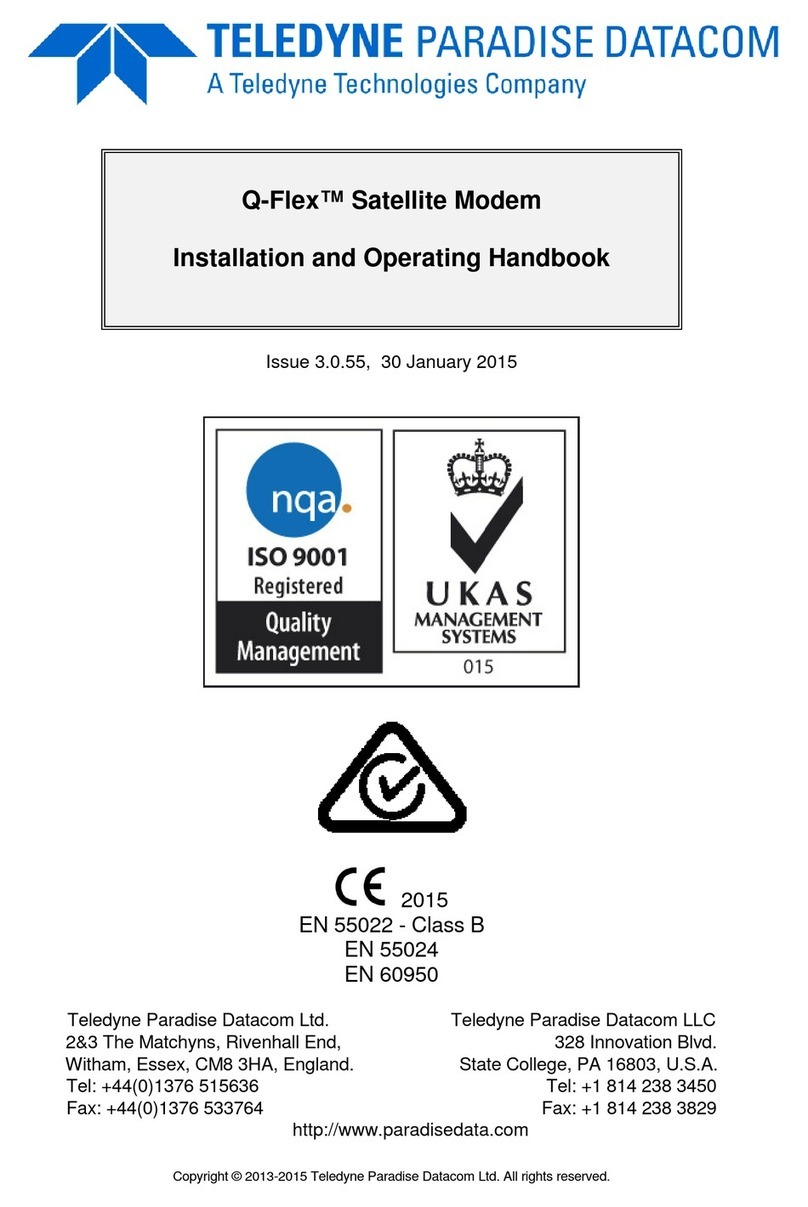 Teledyne Q-Flex Manual de usuario