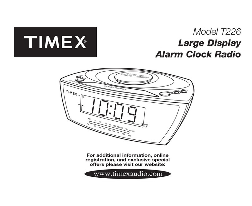 Timex t226 Manual de usuario