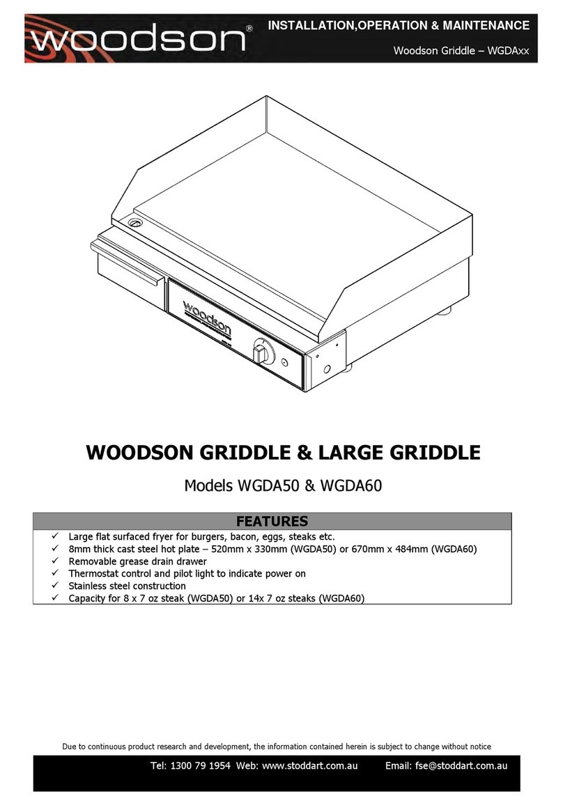 Woodson WGDA50 Manual de usuario Woodson WGDA50 Manual de usuario