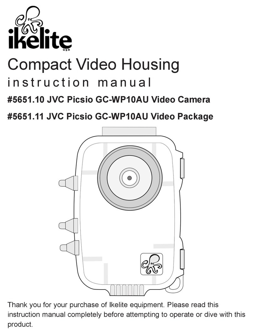 Ikelite Compact Video Housing Manual de usuario Ikelite Compact Video Housing Manual de usuario