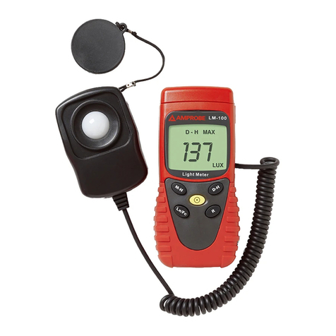 Amprobe LM-100 Manual de usuario
