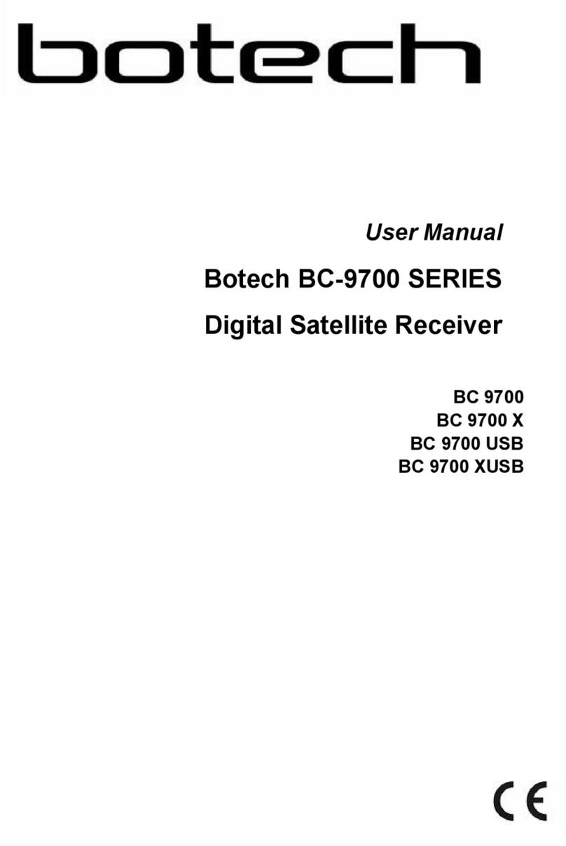 Botech BC 9700 XUSB Manual de usuario