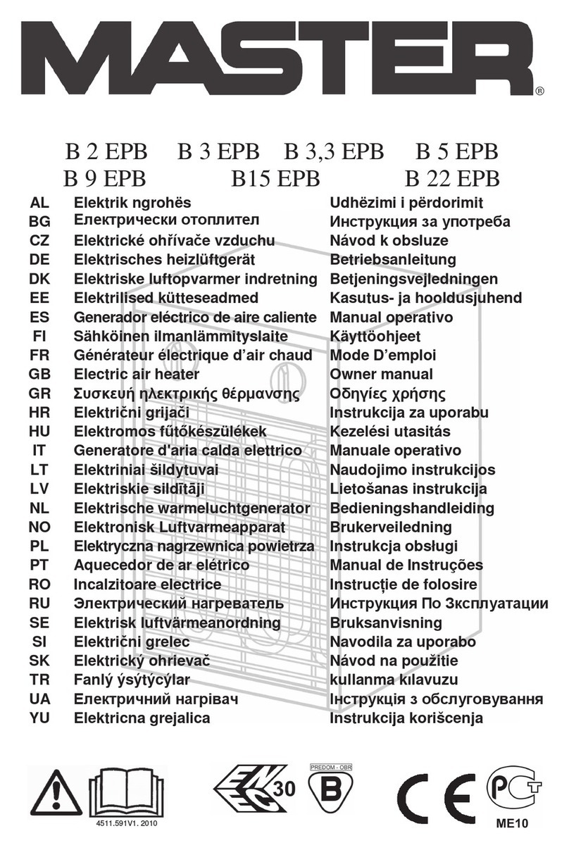 Master B15 EPB Manual de usuario