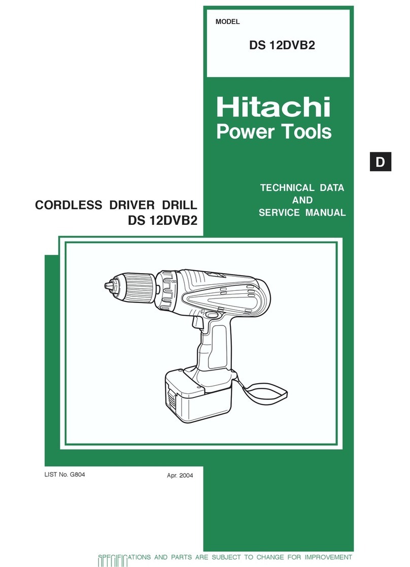 Hitachi DS 12DVB2 Manual