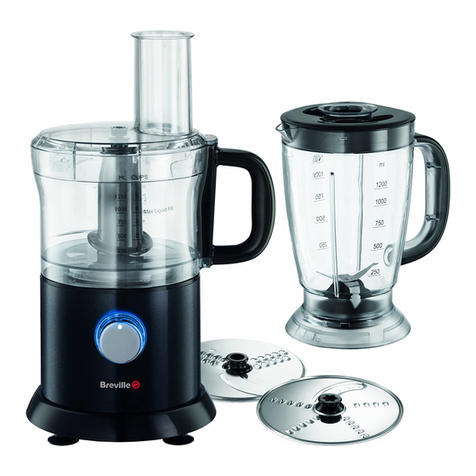 Breville pro kitchen Manual de usuario