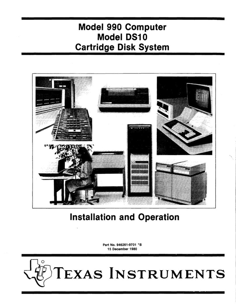 Texas Instruments DS10 Instrucciones de funcionamiento