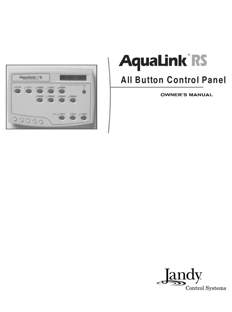 Jandy AquaLink RS Manual de usuario