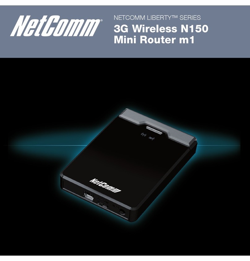 NetComm 3GM1WN Manual de usuario NetComm 3GM1WN Manual de usuario