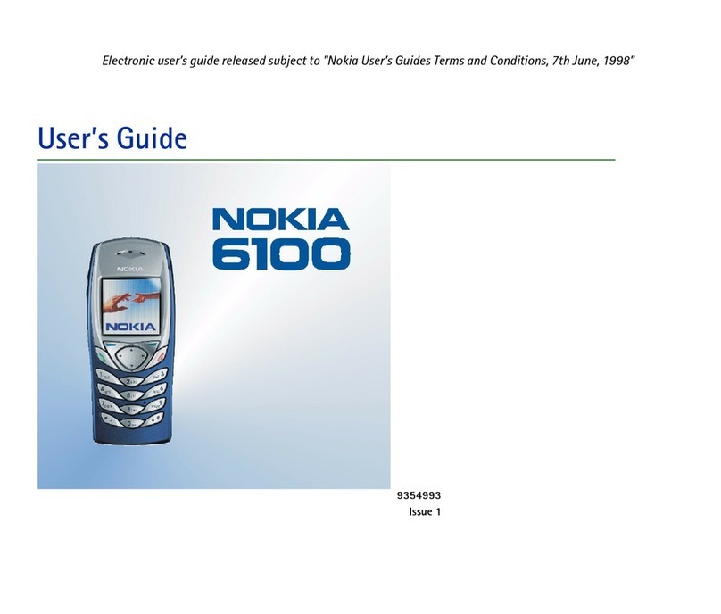 Nokia 6100 - Cell Phone 725 KB Manual de usuario