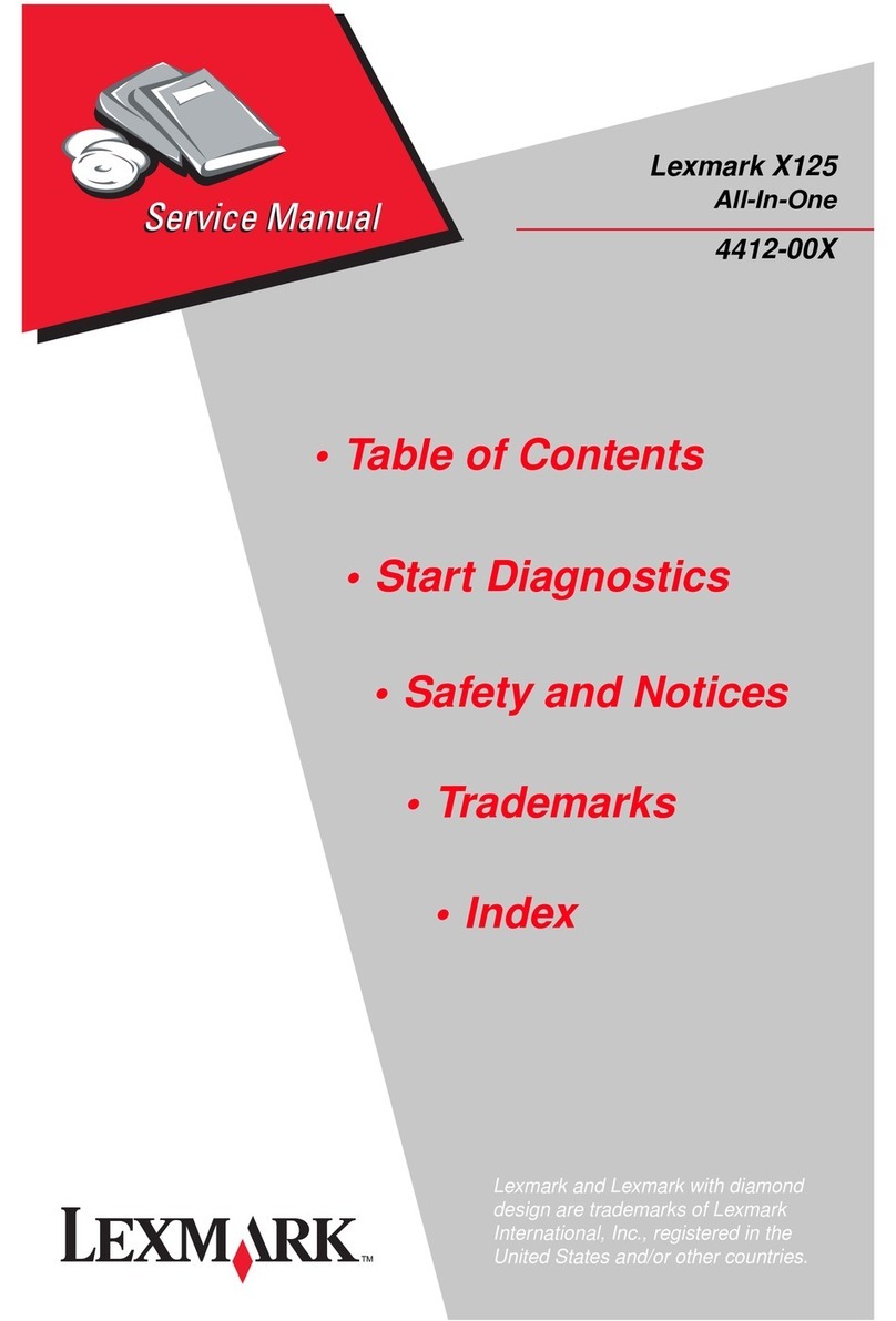Lexmark X125 Manual de usuario