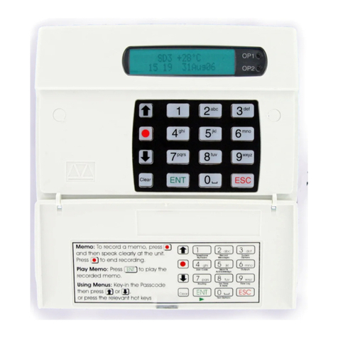 Cooper Menvier SD3 Instrucciones de funcionamiento