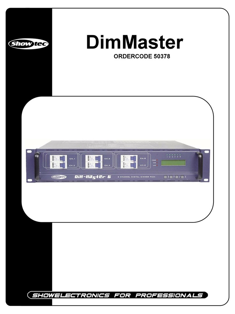 Show Tec DimMaster Manual de usuario