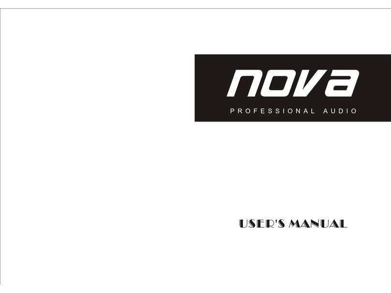 Nova DXI8200 Manual de usuario