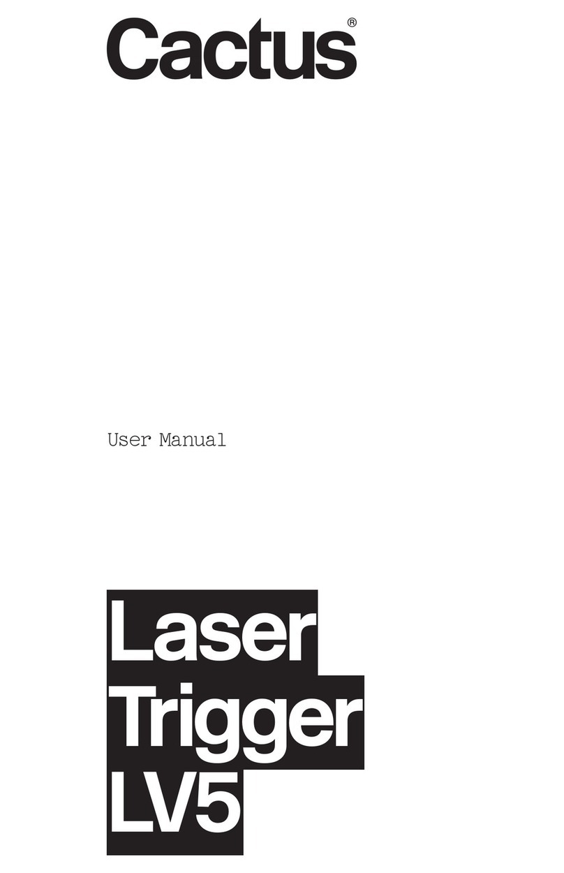 Cactus Laser Trigger LV5 Manual de usuario