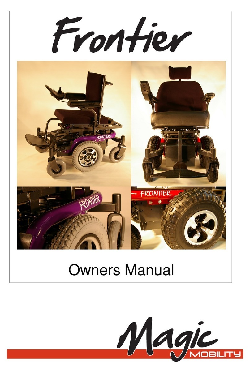 Magic Mobility Frontier Manual de usuario