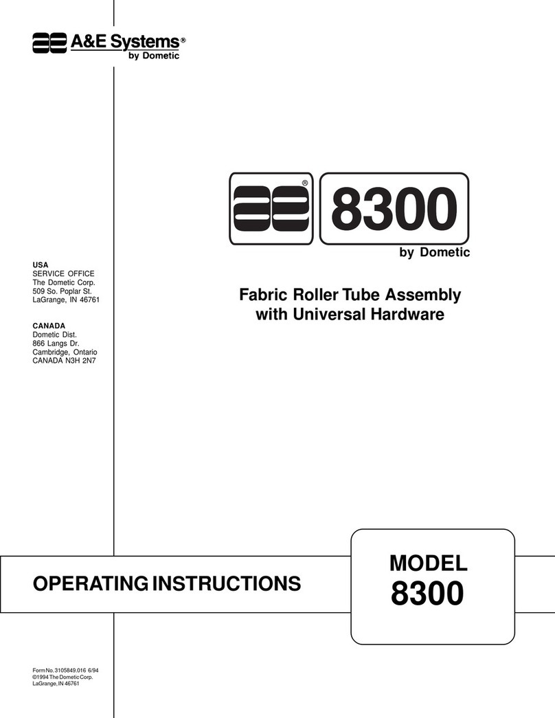 A&E Systems 8300 Manual de usuario