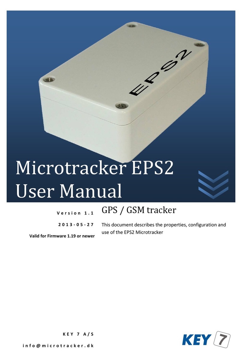 Key 7 Microtracker EPS2 Manual de usuario