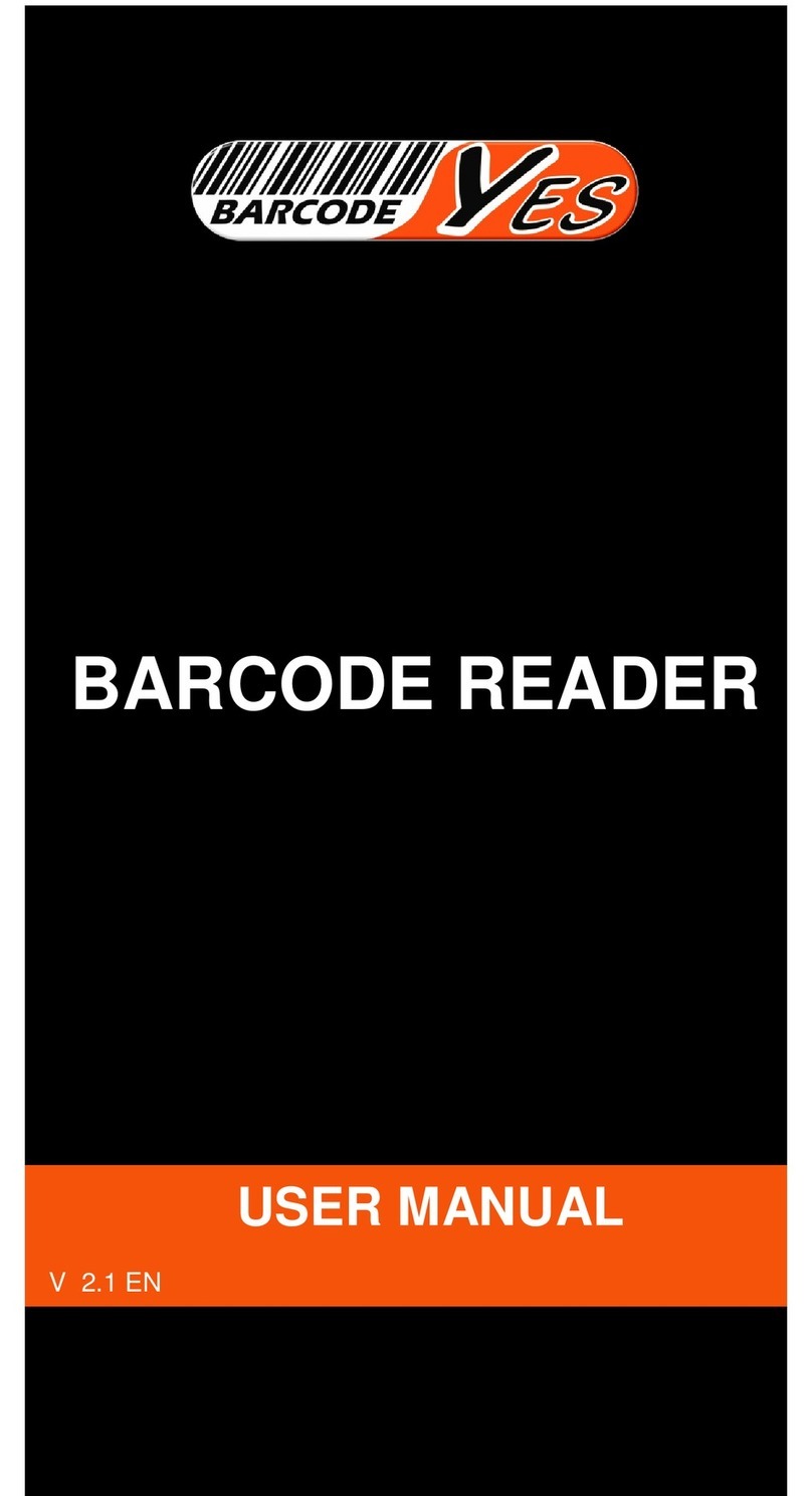 Bracodeyes BARCODE READER Manual de usuario