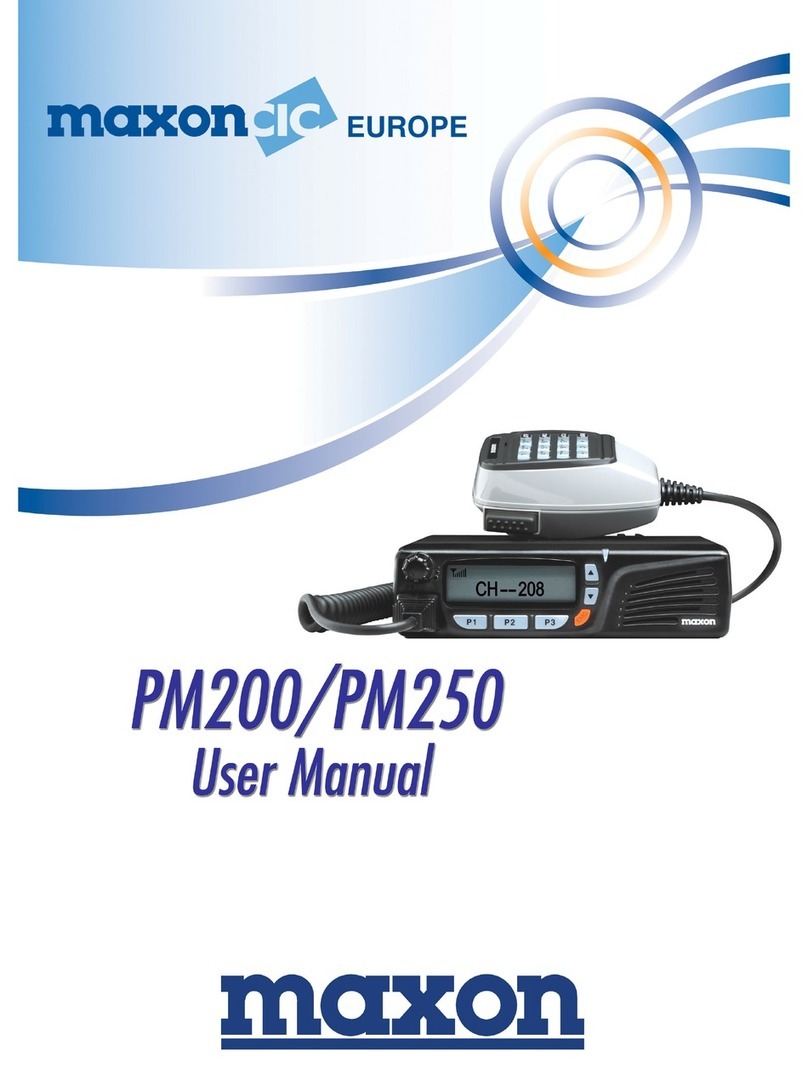 Maxon PM200 Manual de usuario