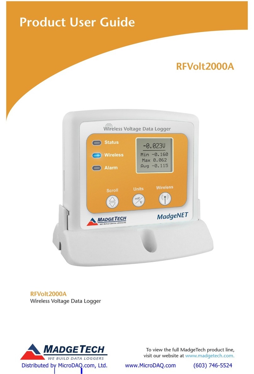 MadgeTech RFVolt2000A Manual de usuario