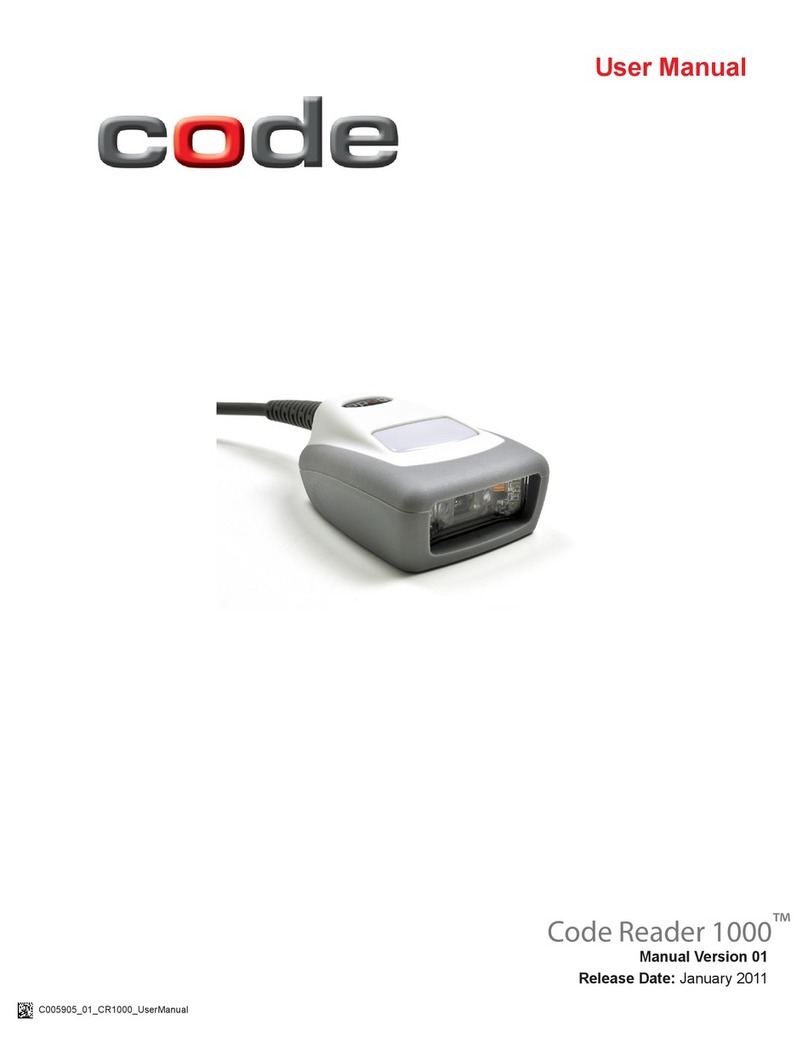 Code CR1000 Manual de usuario