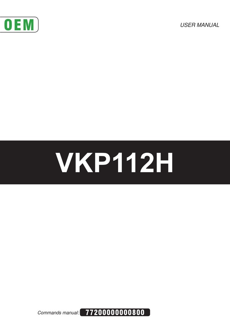 Custom Audio Electronics VKP112H Manual de usuario