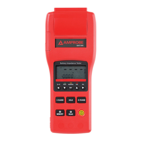 Amprobe BAT-500 Manual de usuario