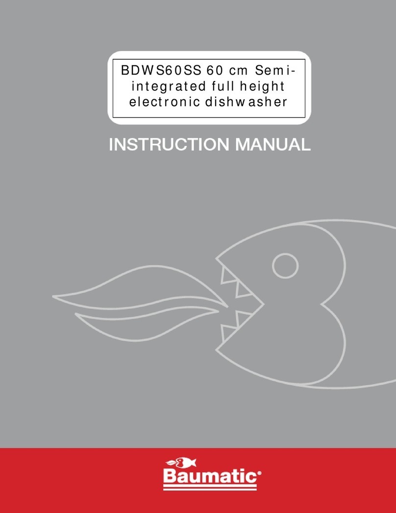 Baumatic BDWS60SS Manual de usuario