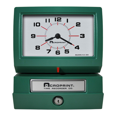 Acroprint 125 Instrucciones de construcción