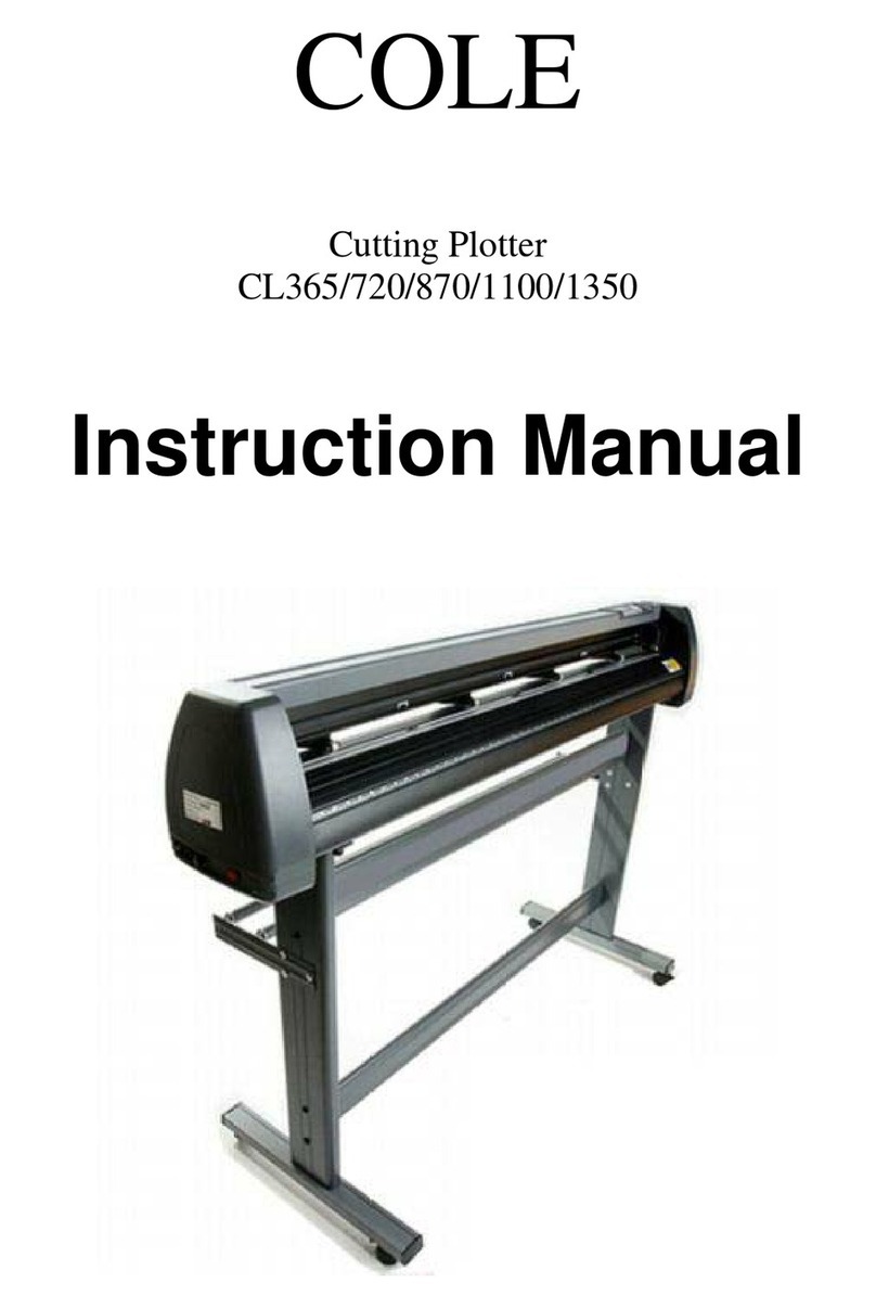 COLE CL365 Manual de usuario