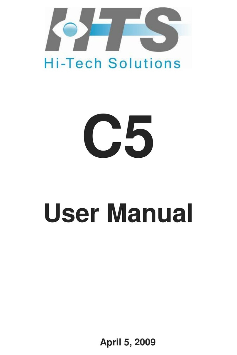 HTS C5 Manual de usuario
