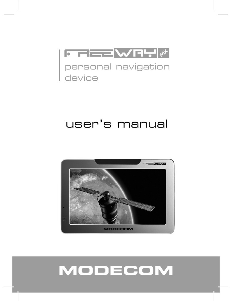 Modecom FreeWAY MX Manual de usuario