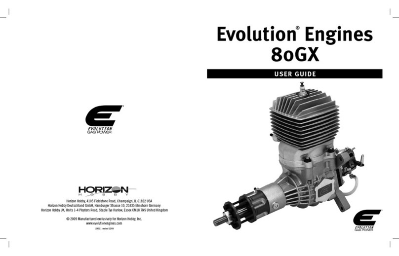 Evolution 80GX Manual de usuario