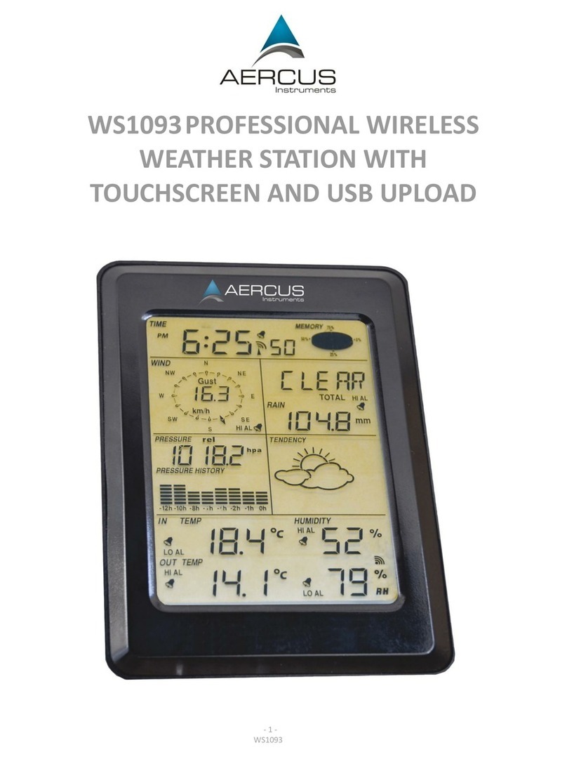 Aercus WS1093 Manual de usuario