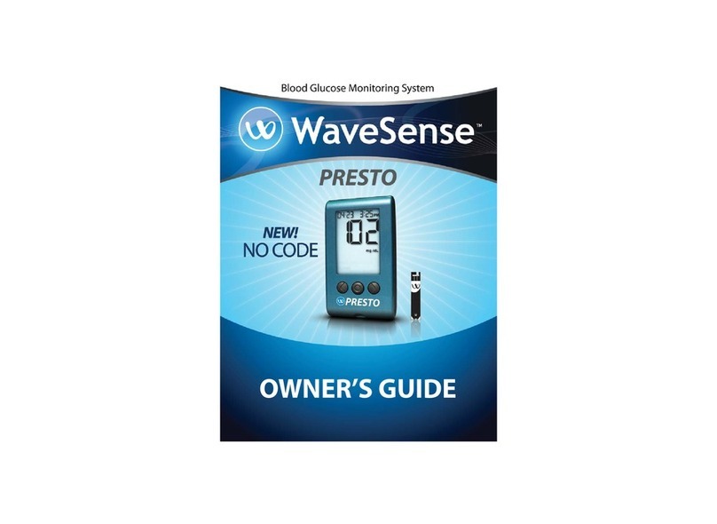WaveSense Presto Manual de usuario