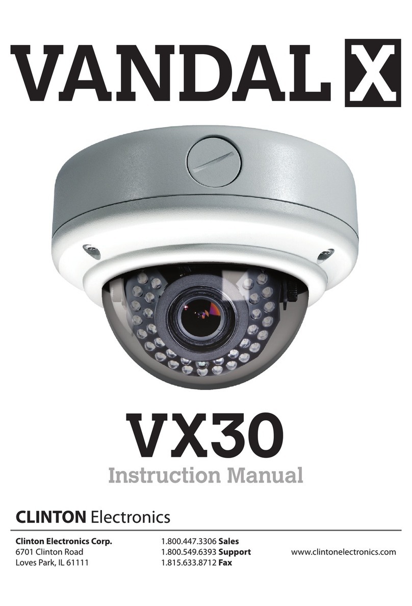 Clinton VX30 Manual de usuario