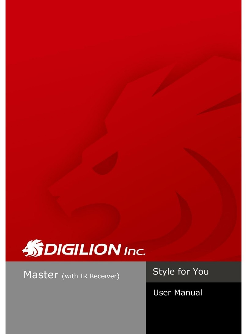 DIGILION Master Manual de usuario