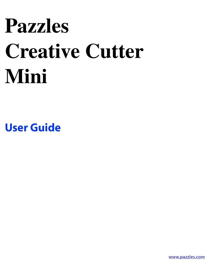 Pazzles Mini Creative Cutter Manual de usuario