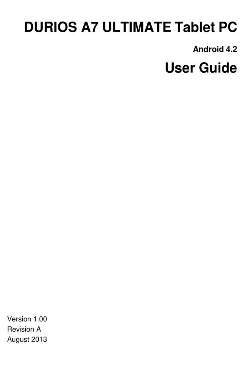 DURIOS A7 ULTIMATE Manual de usuario