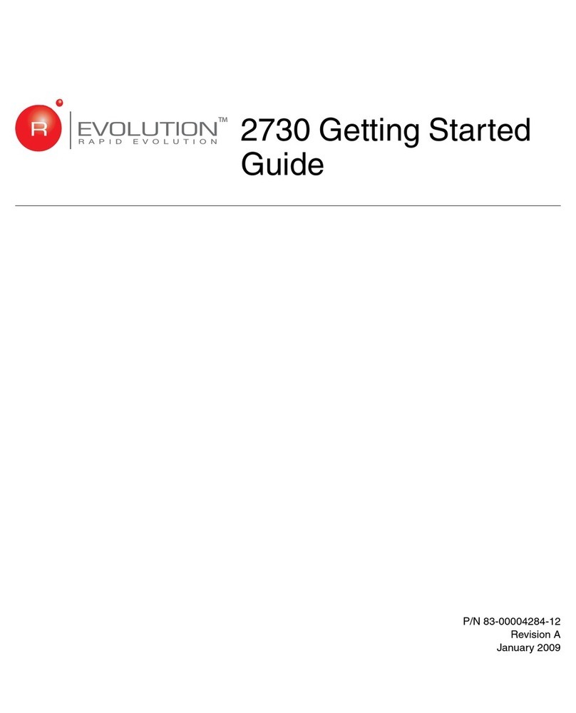 R/Evolution R/Evolution 2730 Manual de usuario