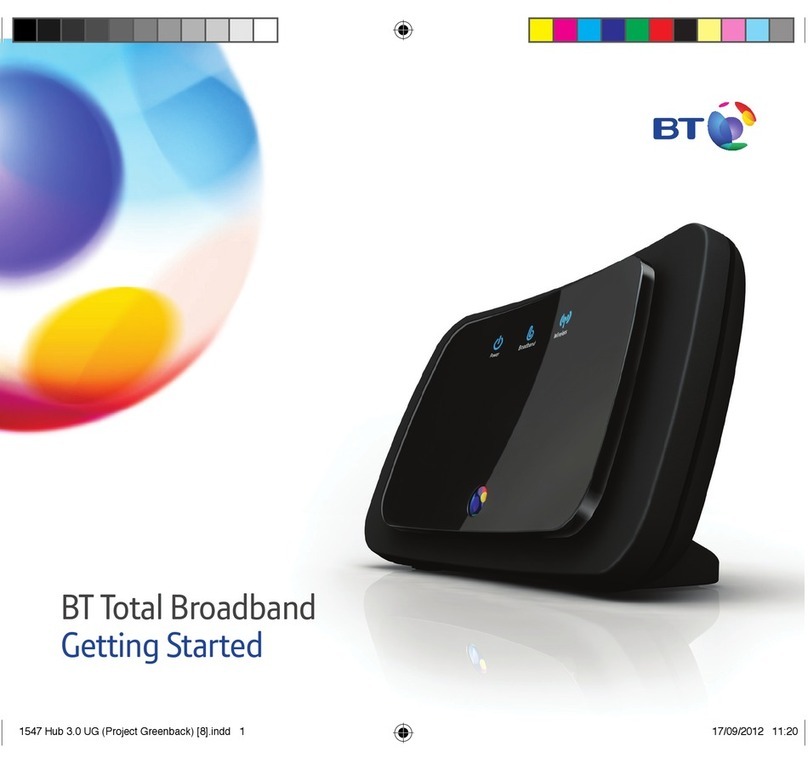 BT Business Total Broadband Manual de lista de piezas
