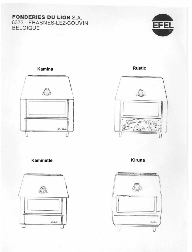 Efel KAMINA Manual de usuario