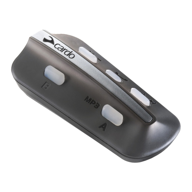 Cardo Systems cardo BK-1 Manual de usuario