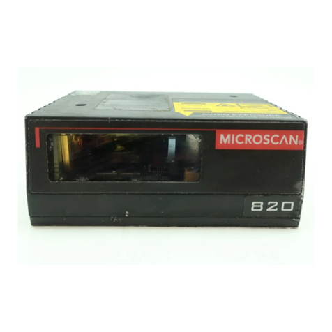 Microscan MS-820 Manual de usuario