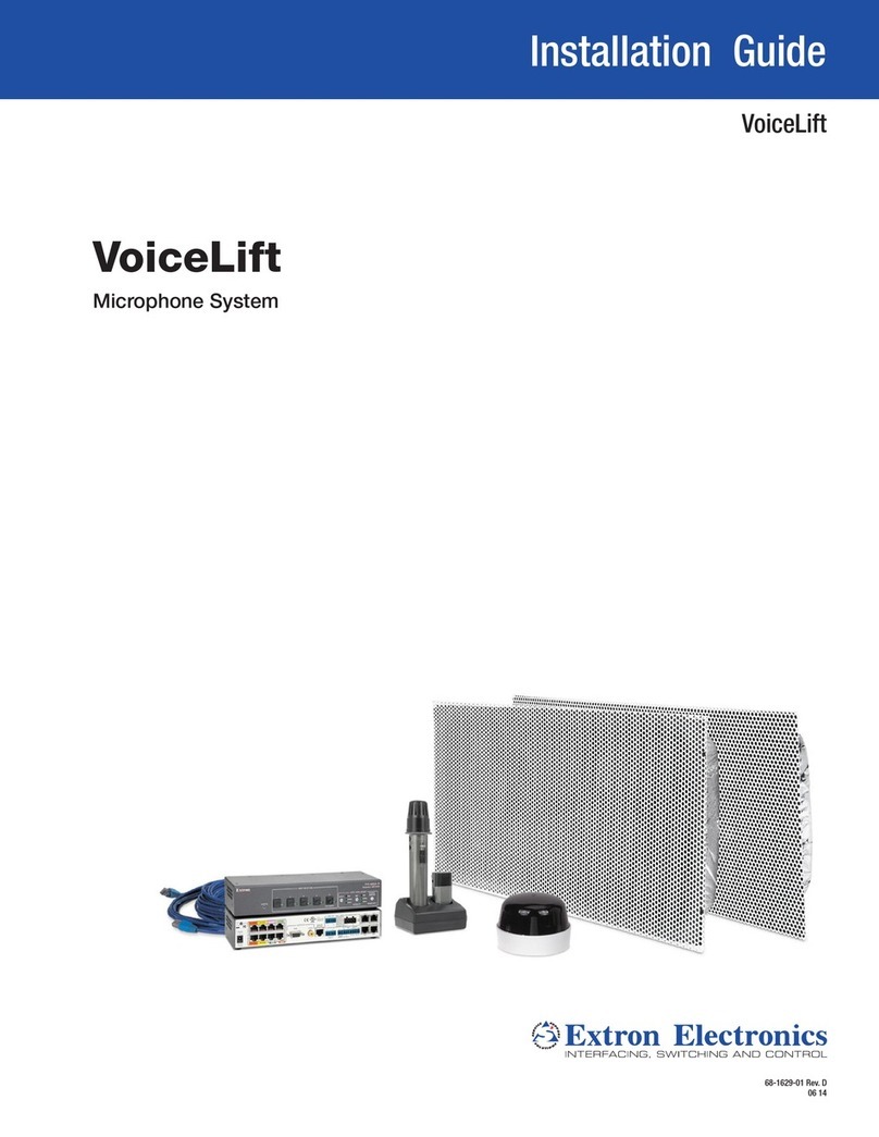Extron electronics VoiceLift Manual de usuario