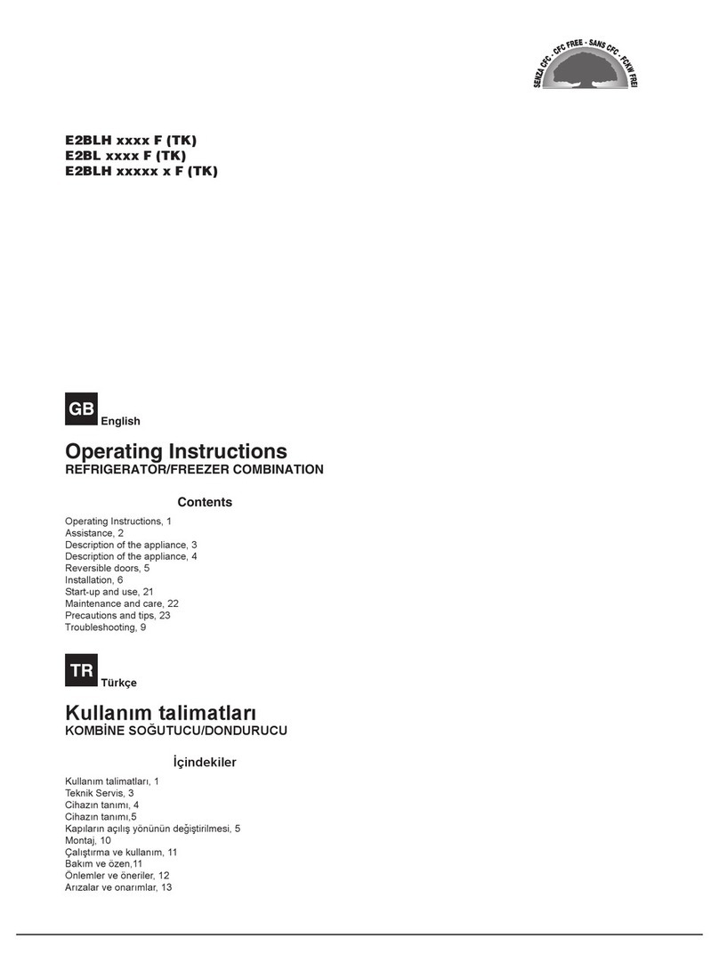 Indesit E2BLH series Manual de usuario