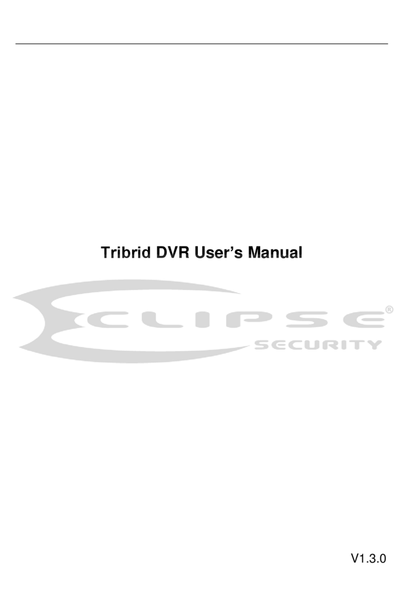 Eclipse Security Tribrid Manual de usuario Eclipse Security Tribrid Manual de usuario