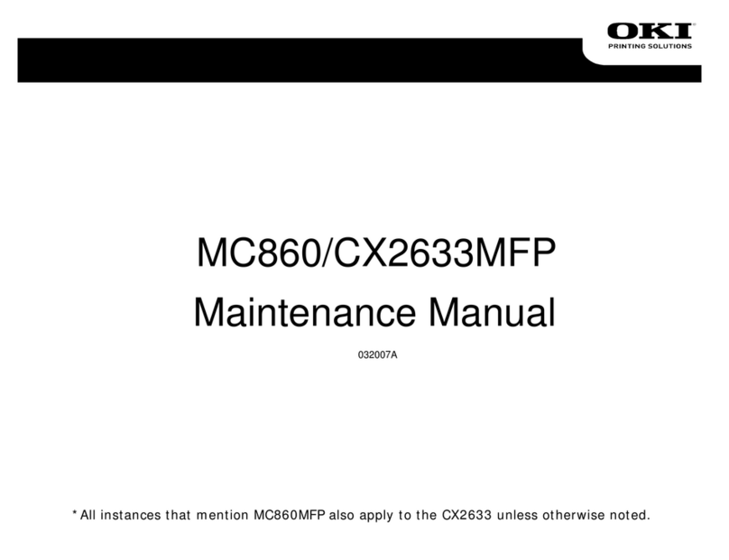 Oki MC860 MFP Manual de usuario