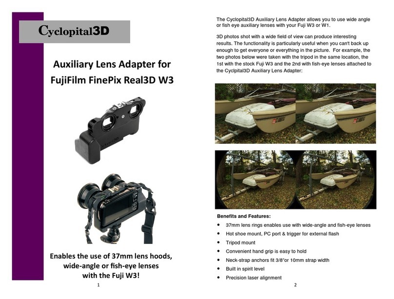 Cyclopital3D W3 Manual de usuario